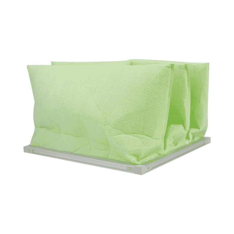 Zakfilter met gemiddeld rendement