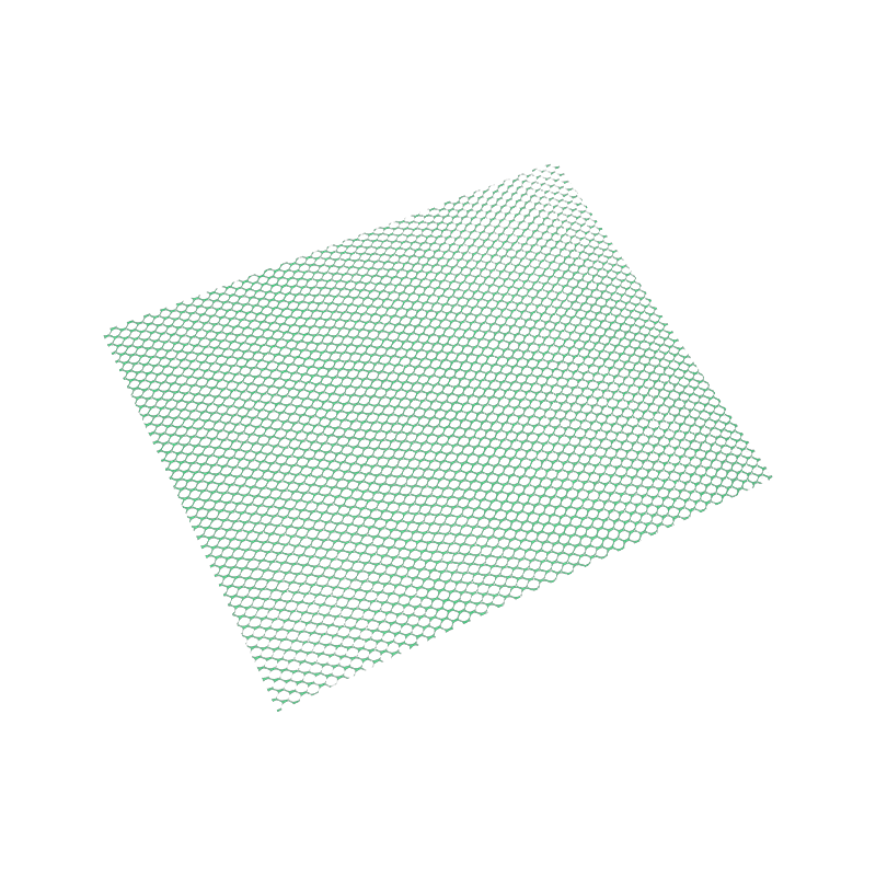 Groene mesh-doek